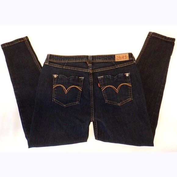 Levi's dark blue leggings jeans - Picture 3 of 6